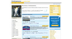 Desktop Screenshot of clickalojamientos.com.ar
